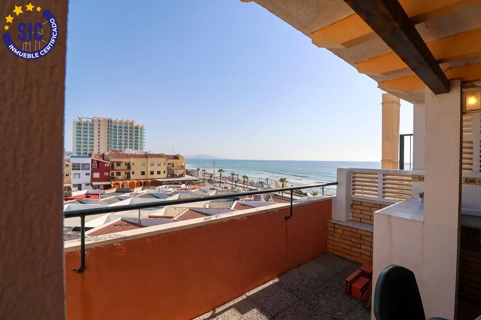 Terrassa de Apartament en venda en Oropesa del Mar / Orpesa amb Jardí privat, Terrassa i Moblat