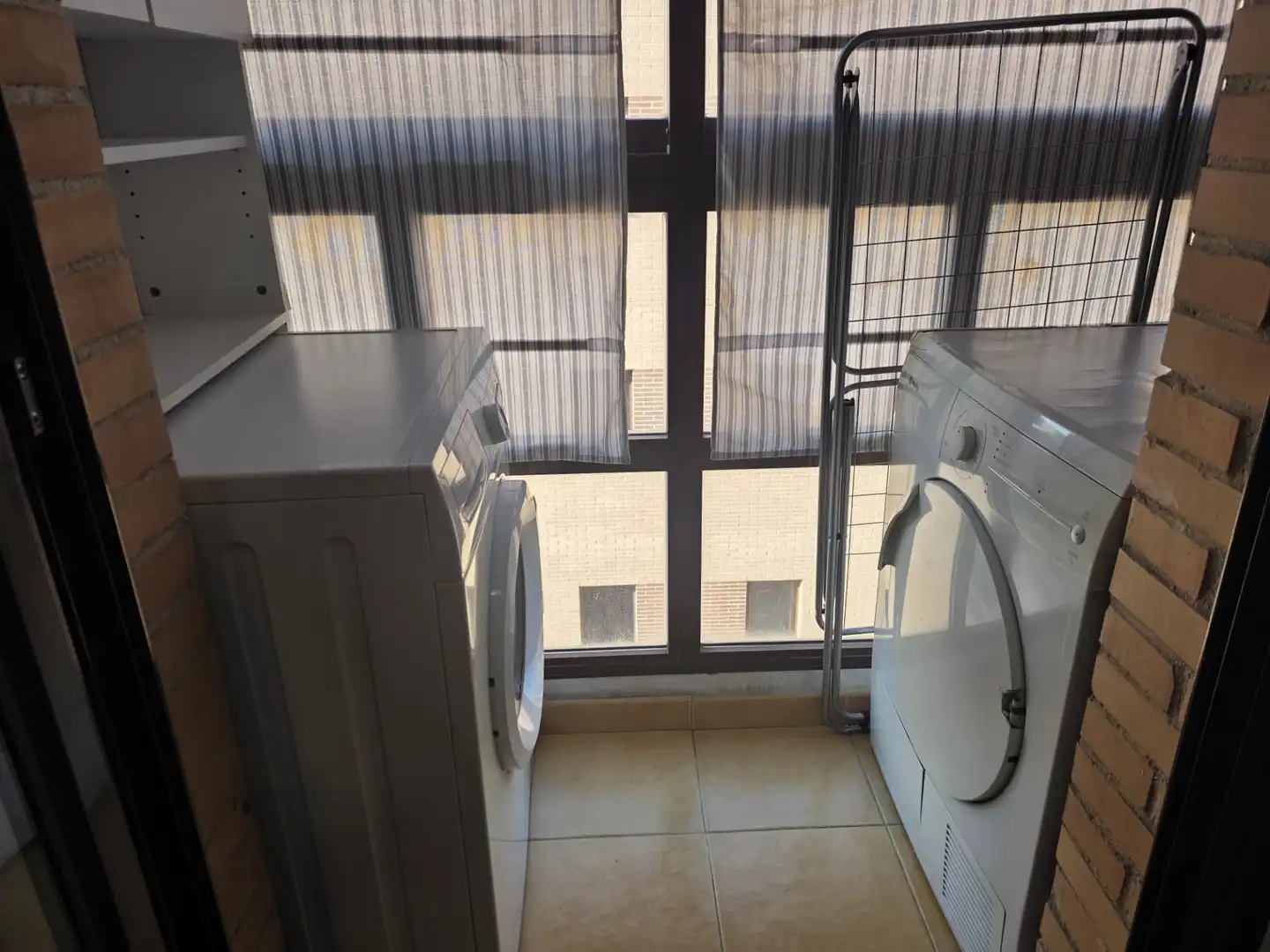 Terraza de Piso de alquiler en Madrid con Aire acondicionado, Calefacción y Parquet