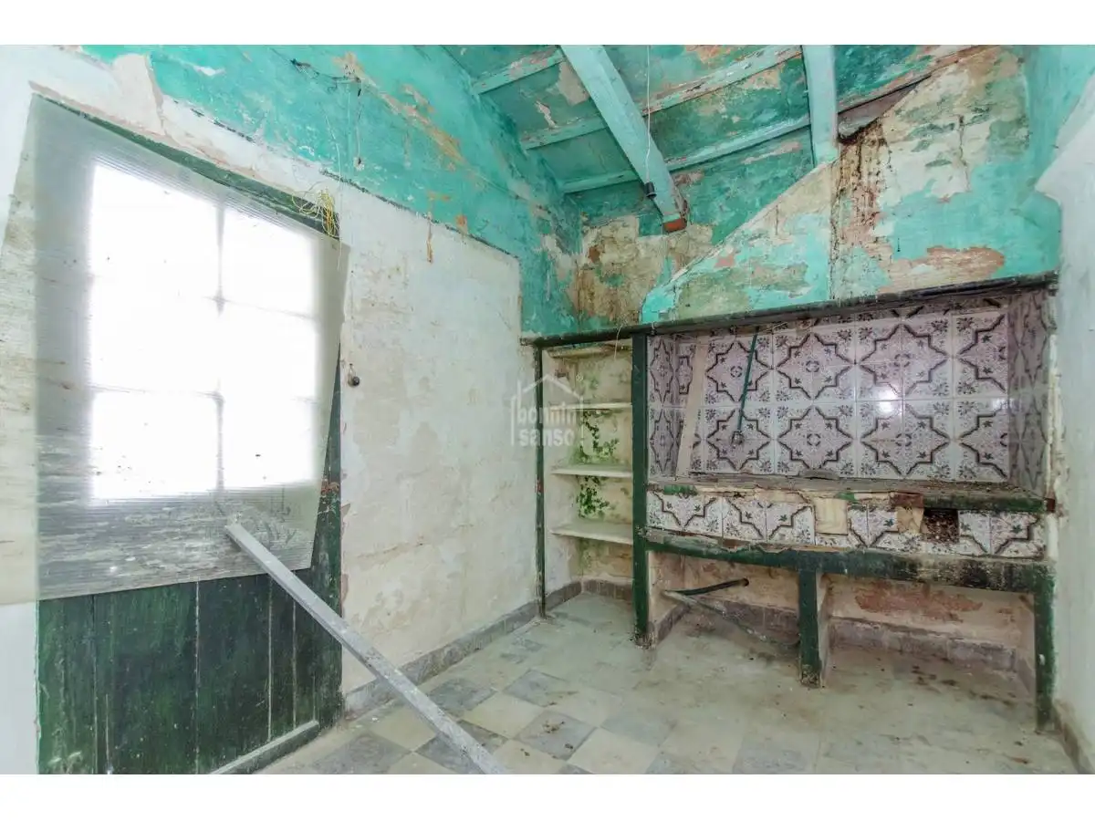 Cocina de Casa o chalet en venta en Es Castell con Terraza