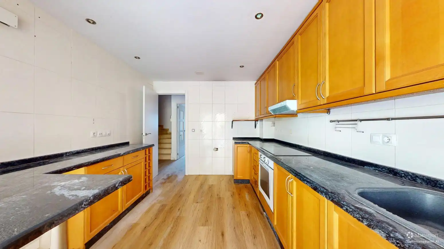 Kitchen of Detached homes for sale in Alcoy / Alcoi  with Air Conditioner, Heating and Terrace