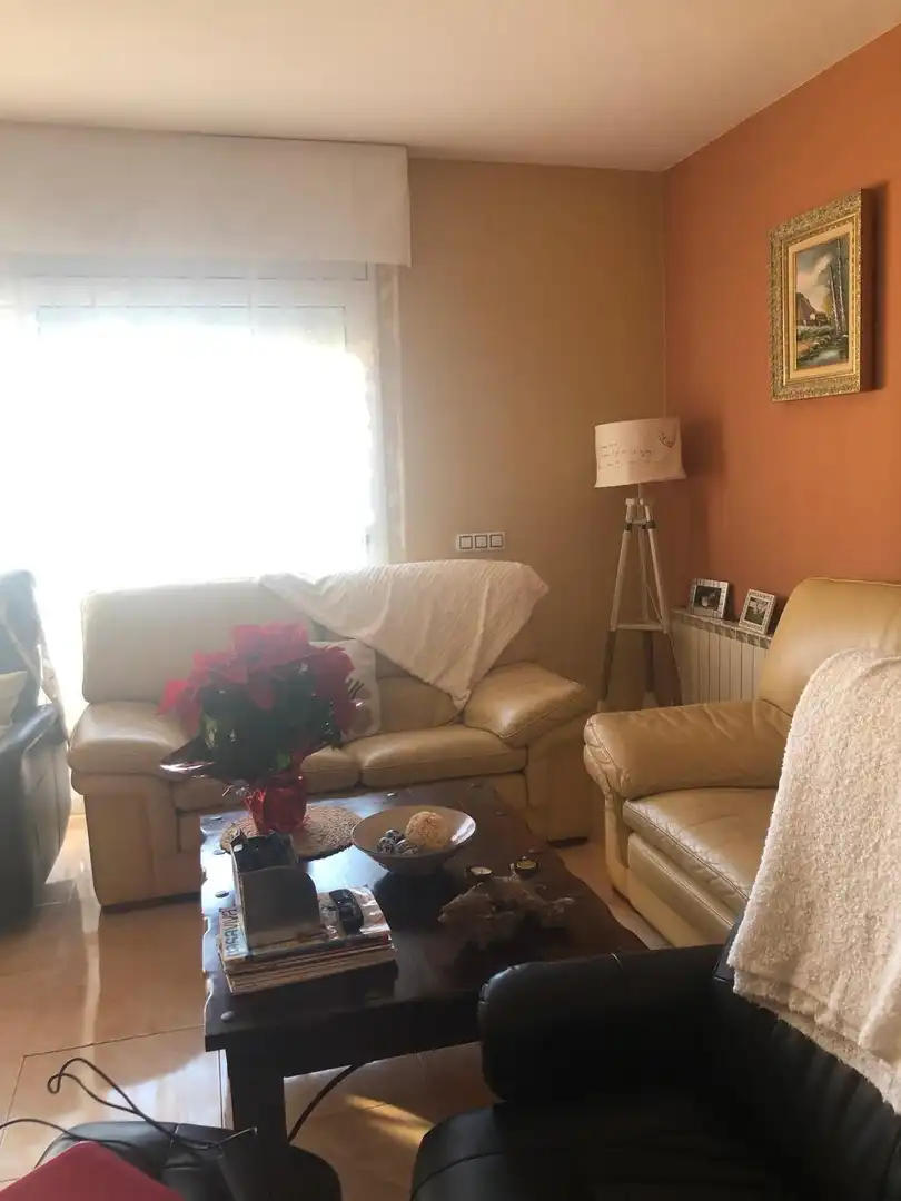Sala de estar de Casa adosada en venta en Sant Jaume dels Domenys con Calefacción, Terraza y Trastero