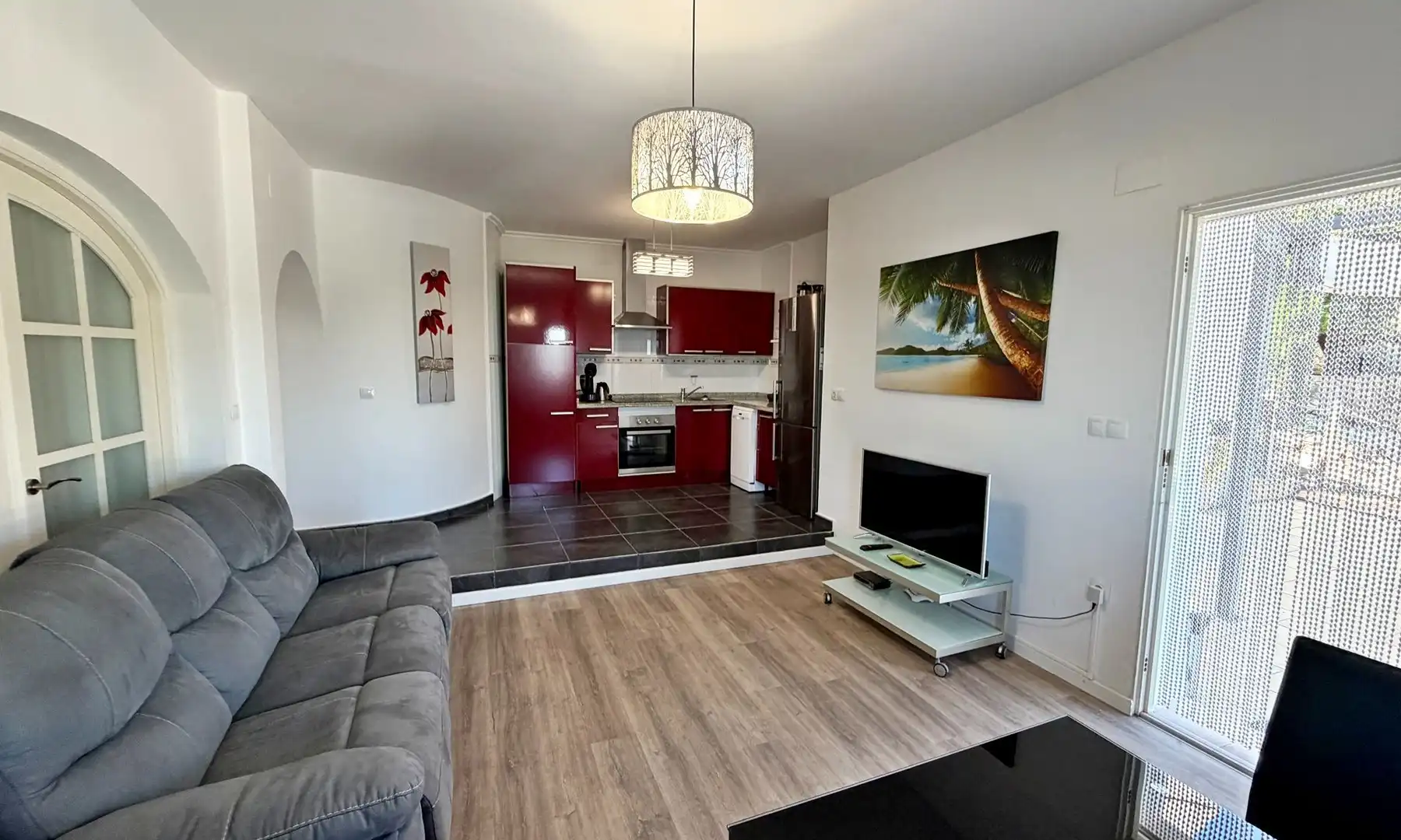 Sala de estar de Casa o chalet en venta en Dénia con Aire acondicionado, Calefacción y Jardín privado