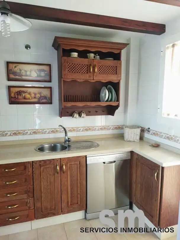 Cocina de Casa o chalet en venta en Ubrique con Jardín privado, Terraza y Piscina