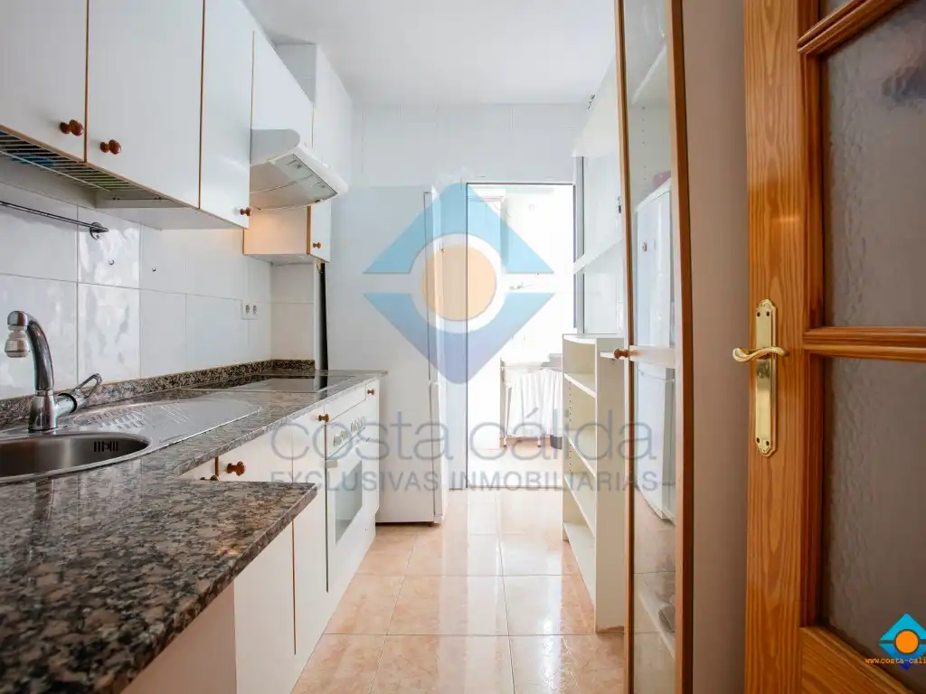 Kitchen of Flat for sale in Mazarrón  with Furnished, Oven and Washing machine