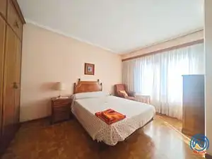 Bedroom of Flat for rent in Zaragoza  with Air Conditioner, Heating and Terrace