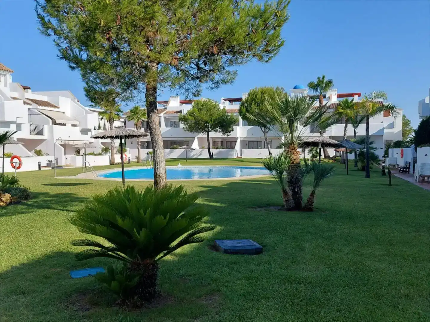 Garden of Flat for rent in Islantilla  with Air Conditioner, Private garden and Storage room