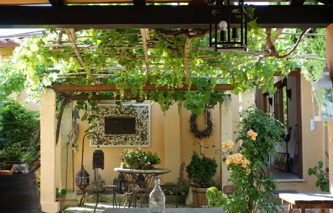 Terrasse von Country house zum Verkauf in  Palma de Mallorca mit Klimaanlage und Schwimmbad