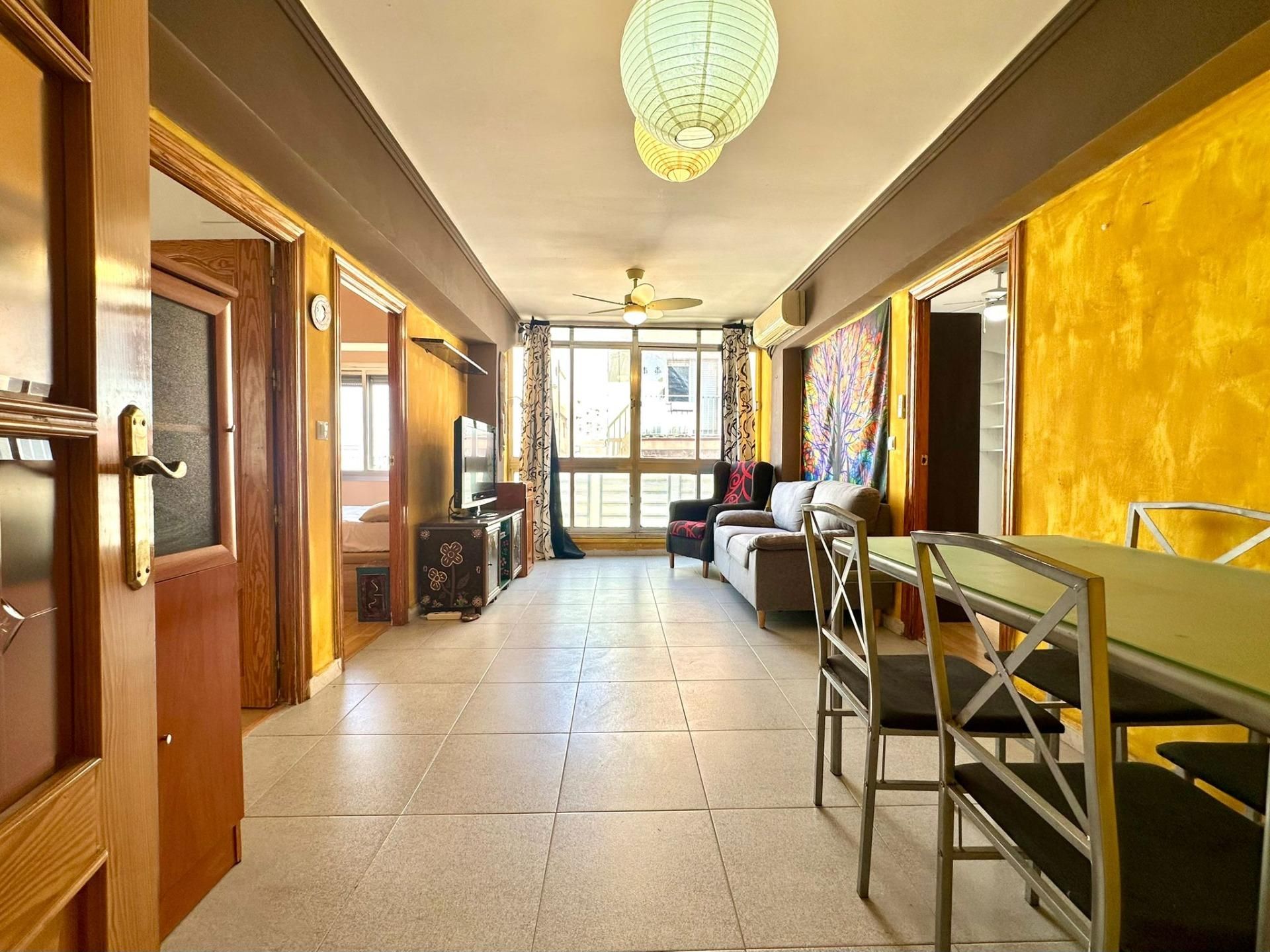 Living room of Flat for sale in  Almería Capital