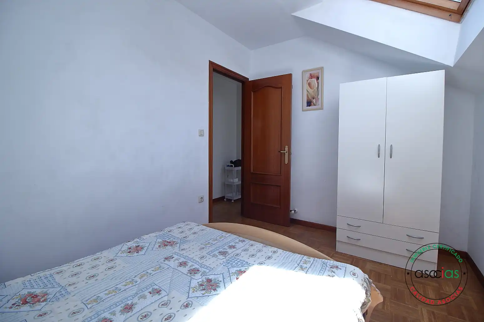 Bedroom of Flat for sale in Gijón   with Heating, Parquet flooring and Storage room