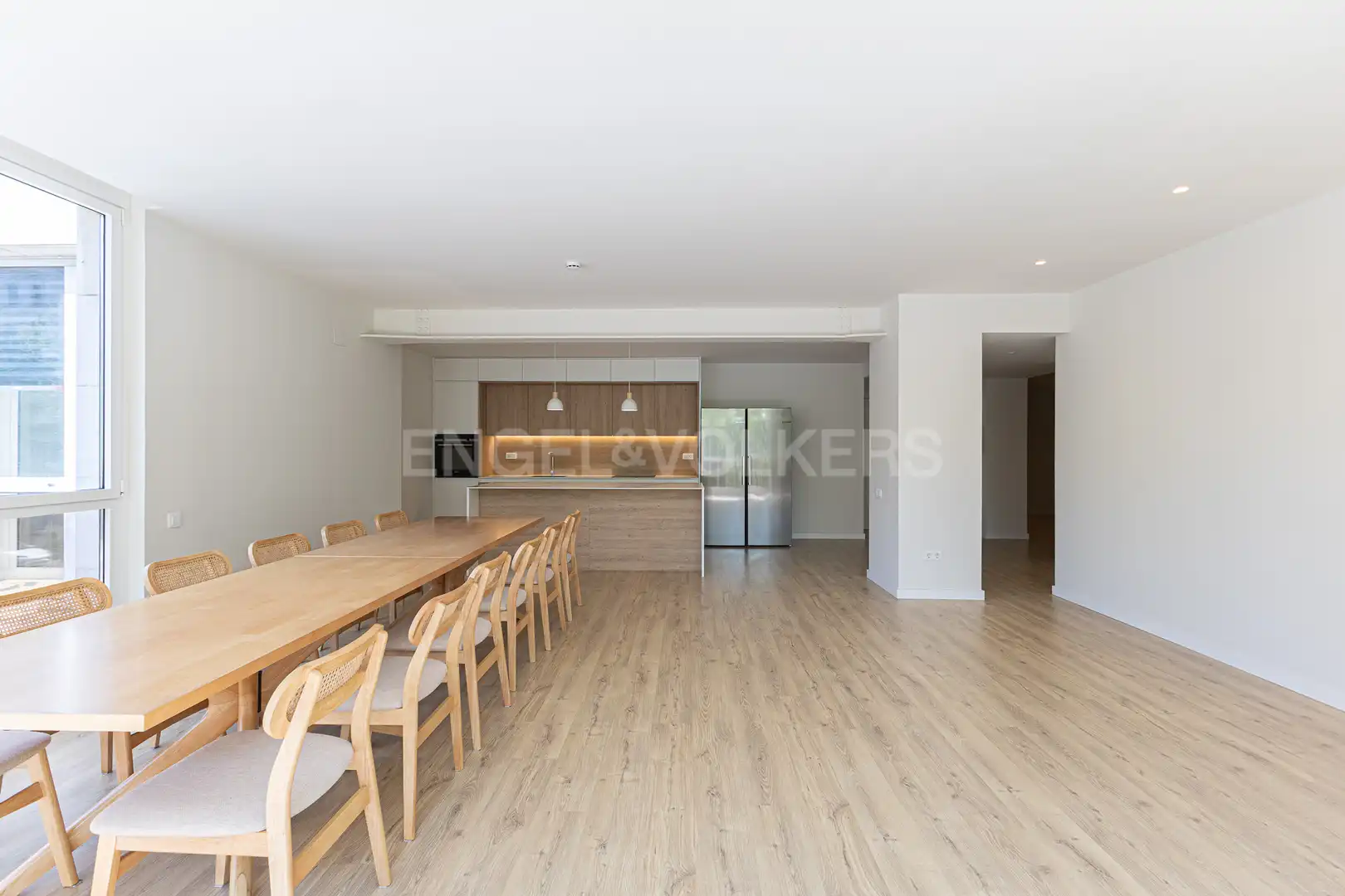 Esszimmer von Wohnung zum Verkauf in Barcelona mit Klimaanlage, Heizung und Parkett