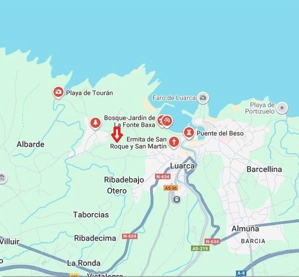 Exterior view of Residential for sale in Valdés - Luarca