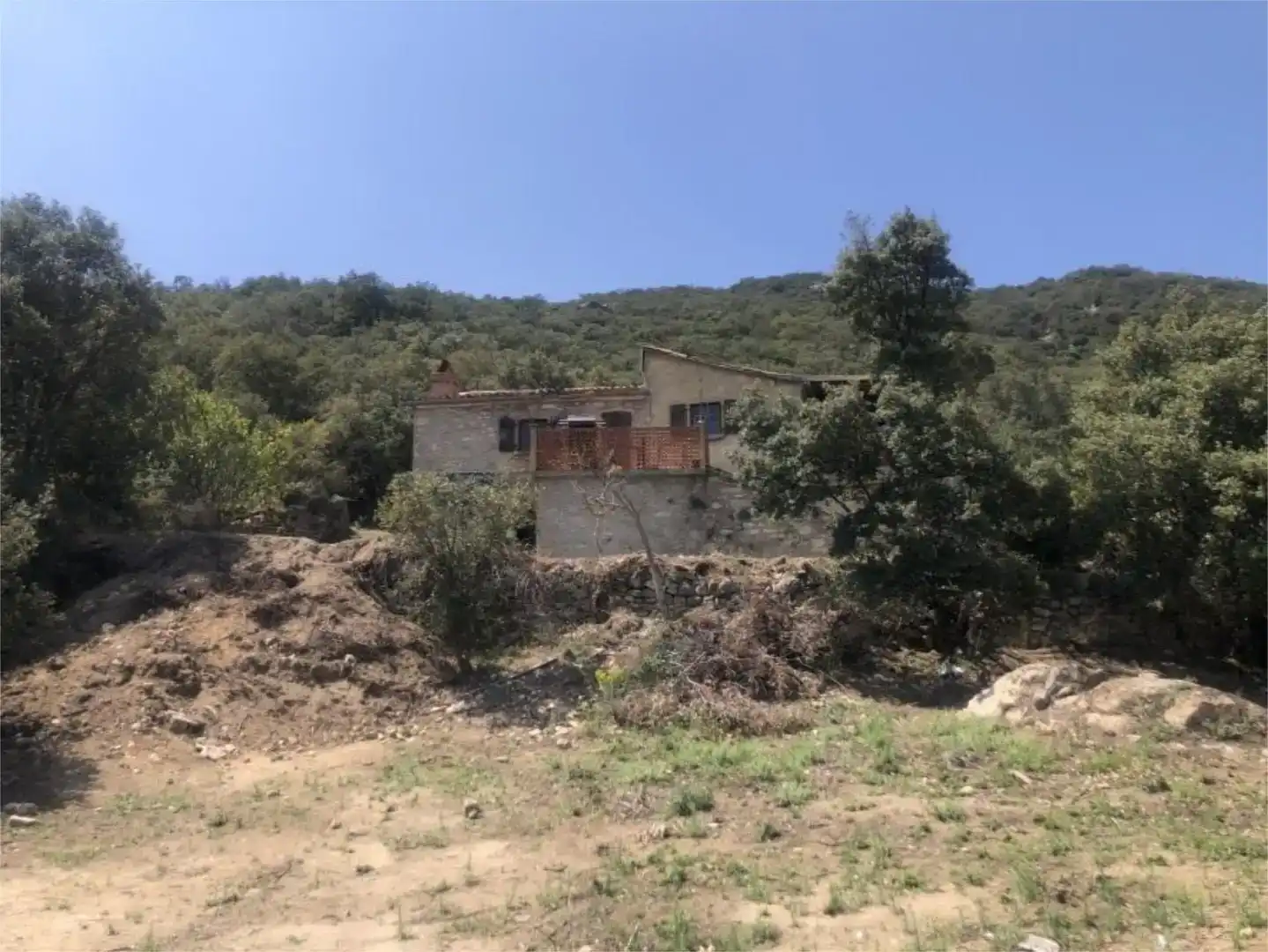 Vista exterior de Finca rústica en venda en La Jonquera amb Balcó