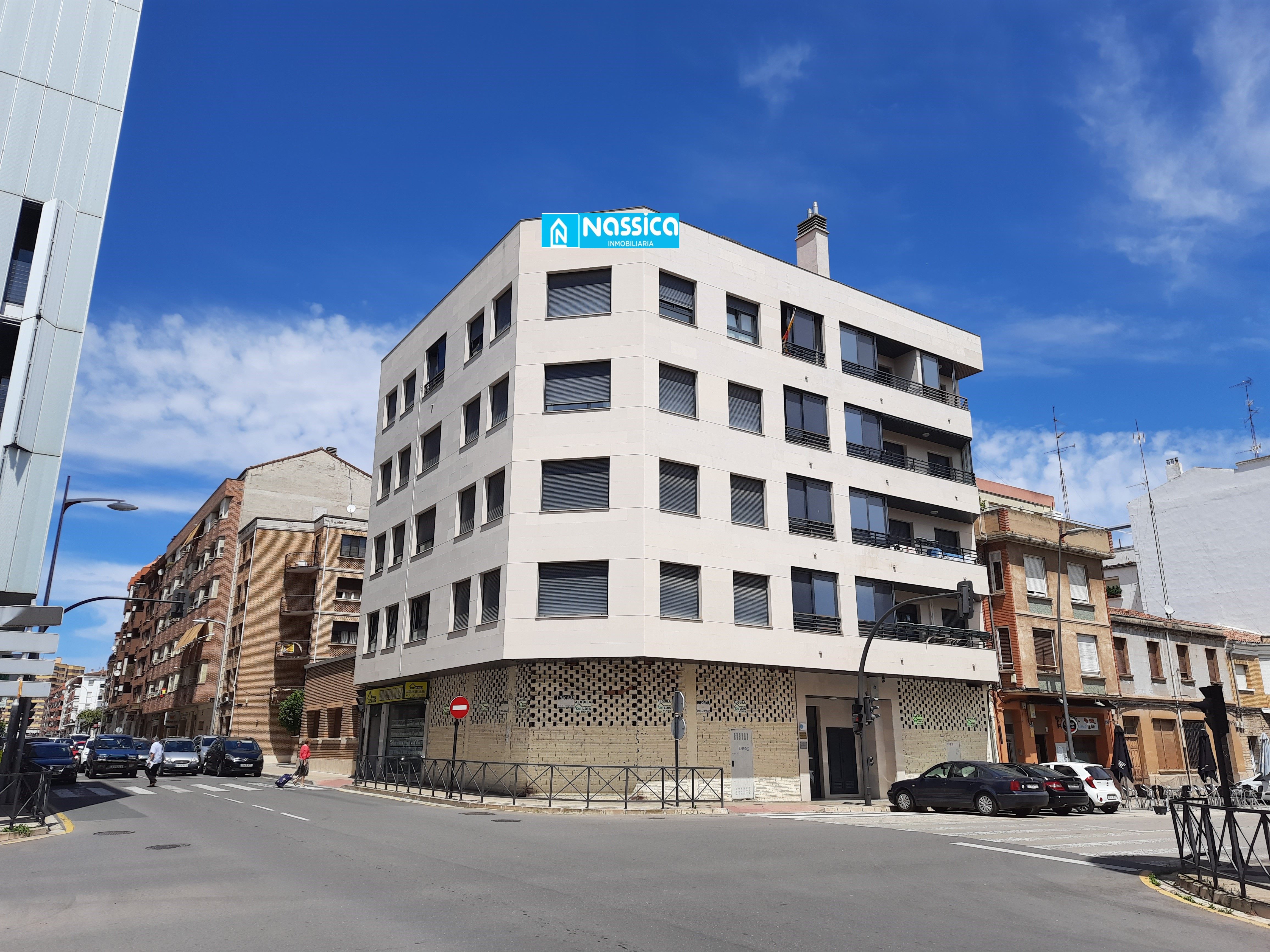 Exterior view of Duplex for sale in Calahorra  with Heating, Storage room and Balcony