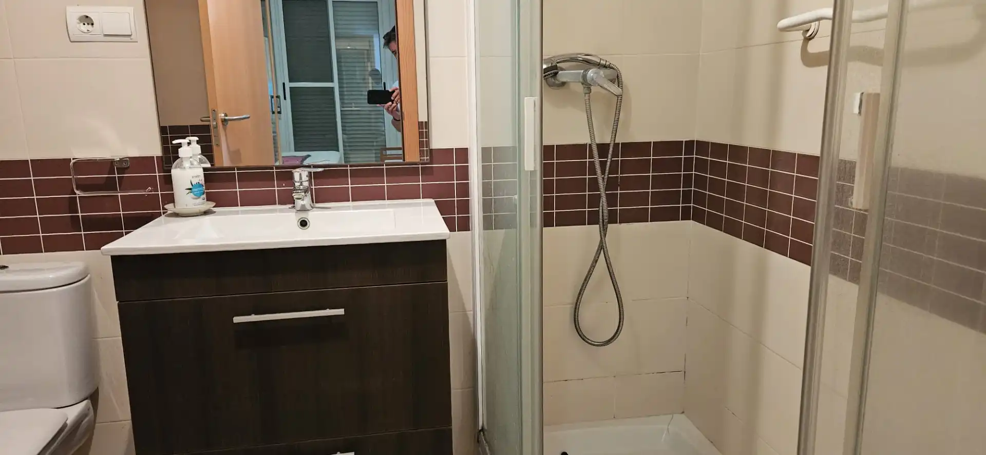 Bathroom of Flat for sale in Tarragona  with Air Conditioner, Furnished and Balcony