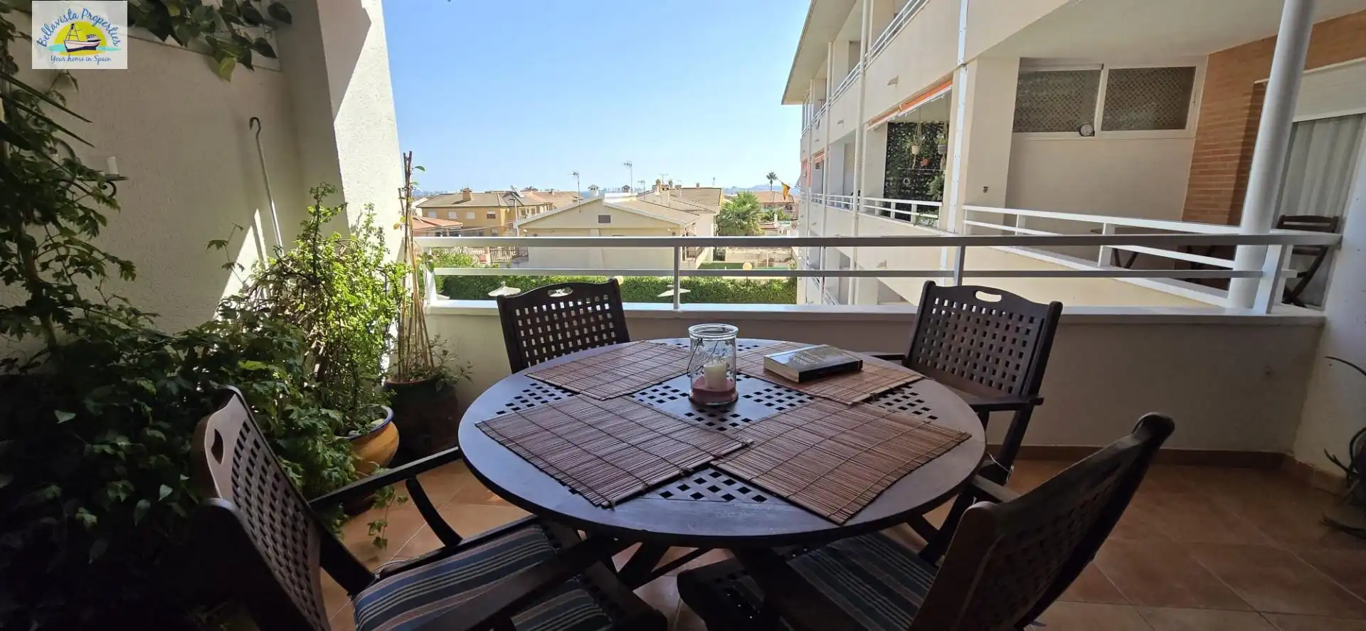 Terrassa de Apartament en venda en Cartagena amb Moblat, Balcó i Alarma
