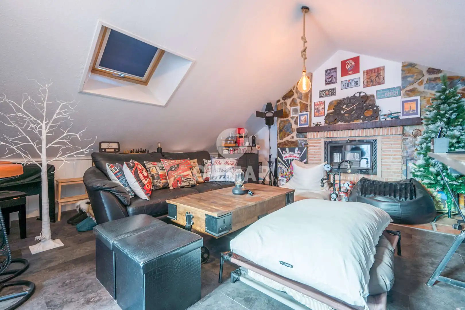 Living room of Detached homes for sale in Boadilla del Monte  with Heating, Private garden and Swimming Pool