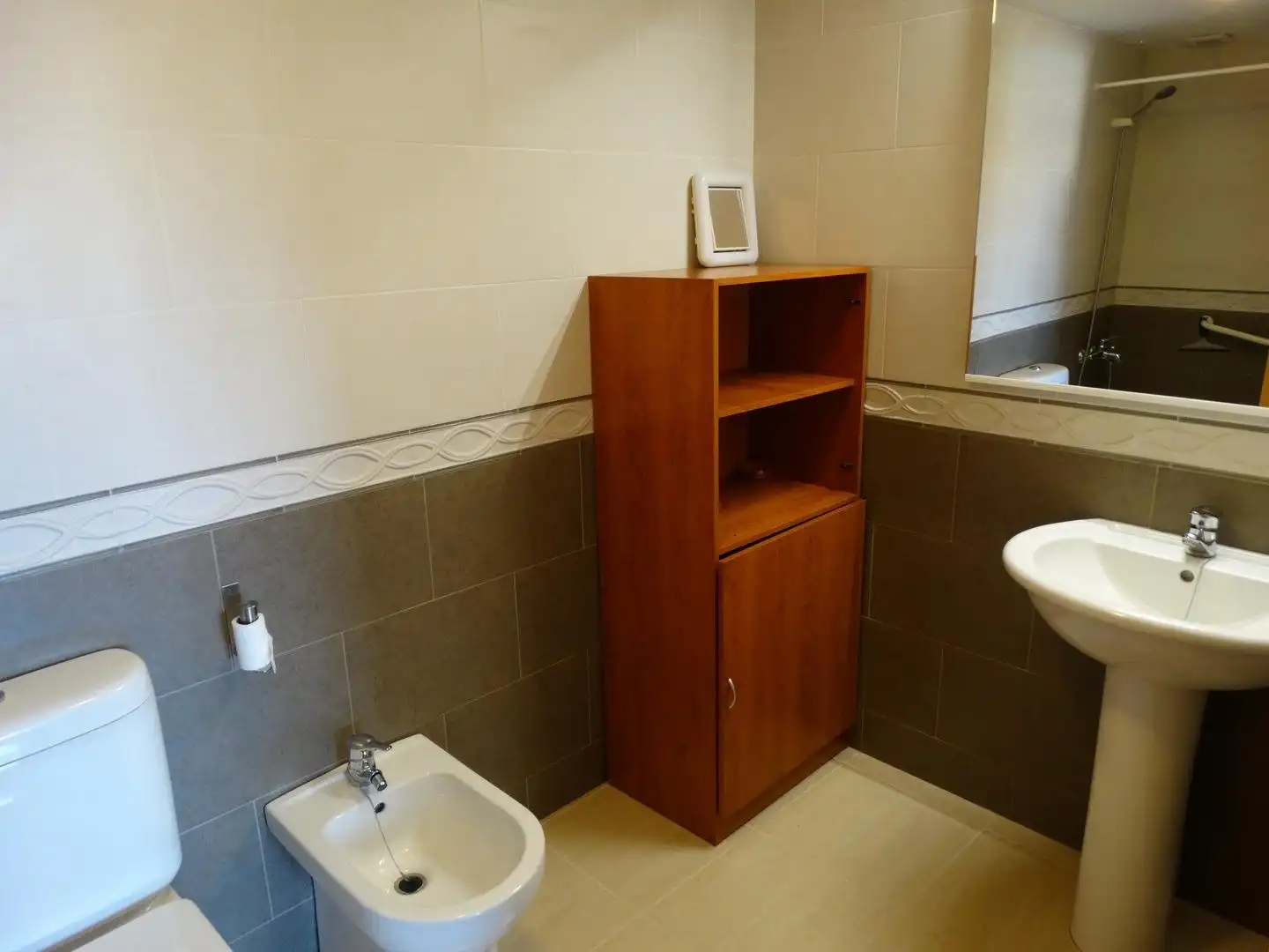 Bathroom of Flat for sale in L'Aldea  with Terrace