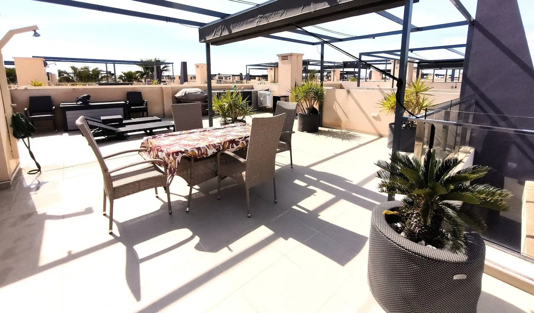 Terraza de Apartamento en venta en Pilar de la Horadada con Calefacción, Piscina y Amueblado