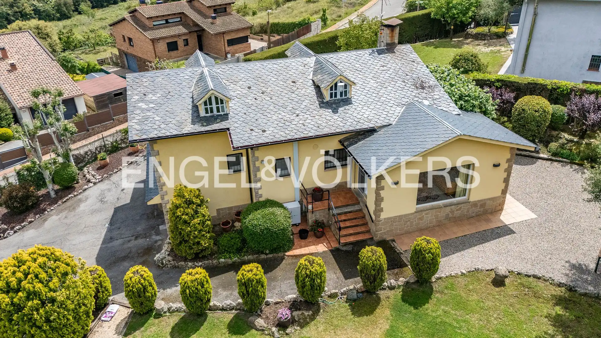 Vista exterior de Casa o chalet en venta en Sant Quirze Safaja con Calefacción, Jardín privado y Terraza