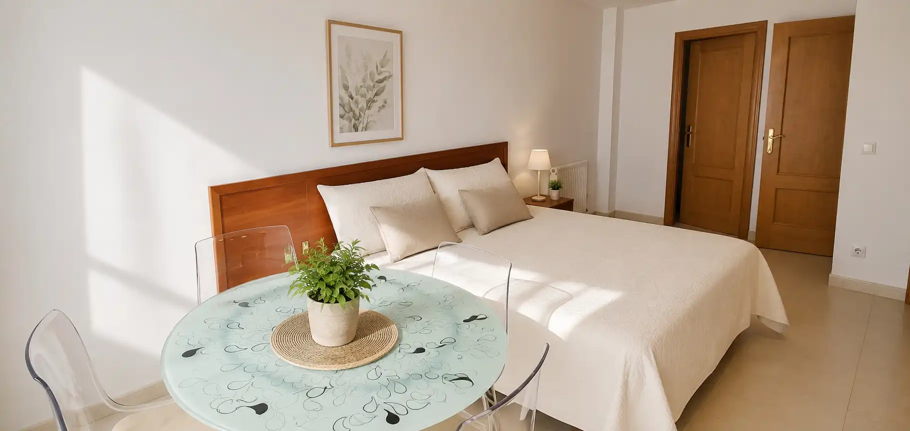 Bedroom of Apartments for sale in L'Escala  with Heating, Terrace and Furnished