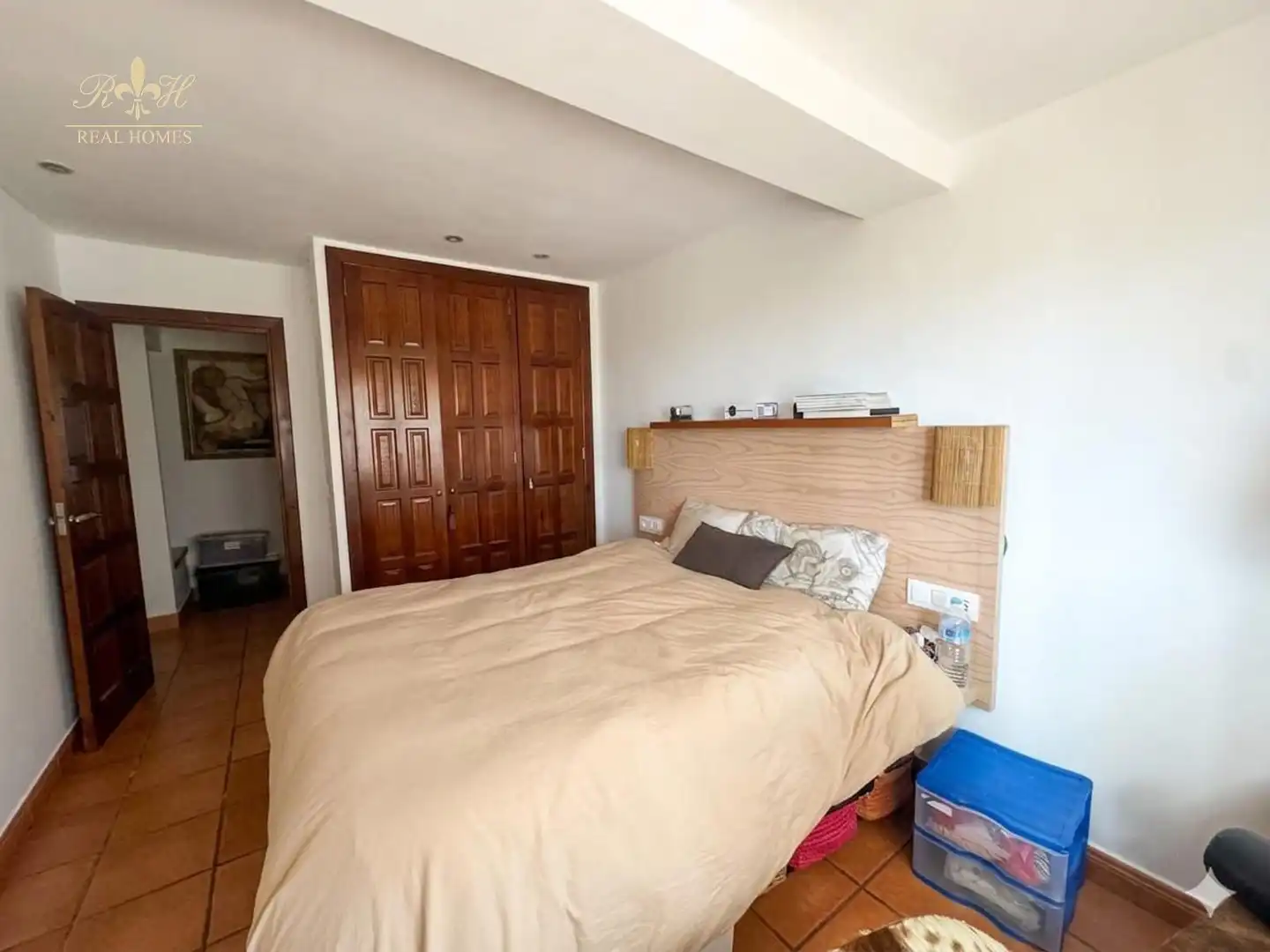 Schlafzimmer von Haus oder Chalet zum Verkauf in L'Alfàs del Pi mit Klimaanlage und Schwimmbad