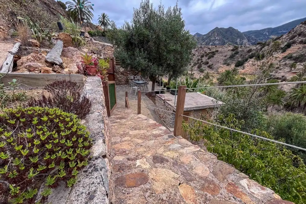 Terraza de Finca rústica en venta en Vallehermoso con Amueblado