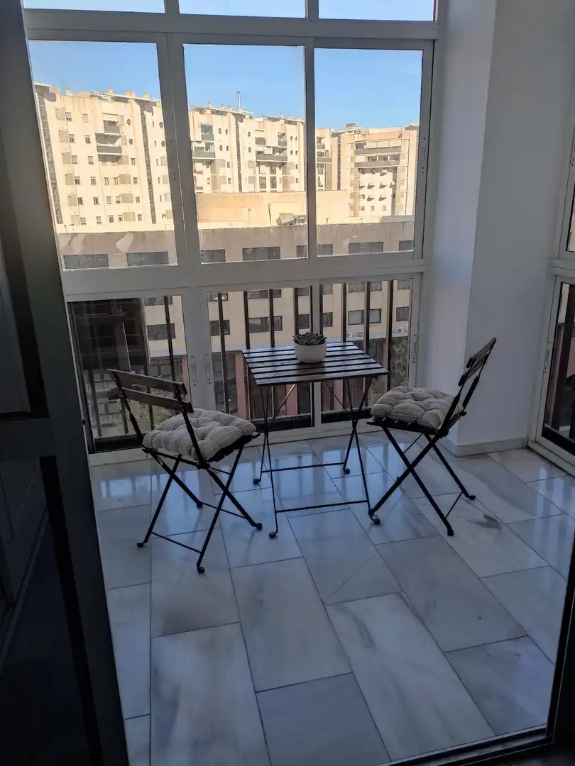 Balcony of Flat for sale in Málaga  with Air Conditioner, Terrace and Furnished