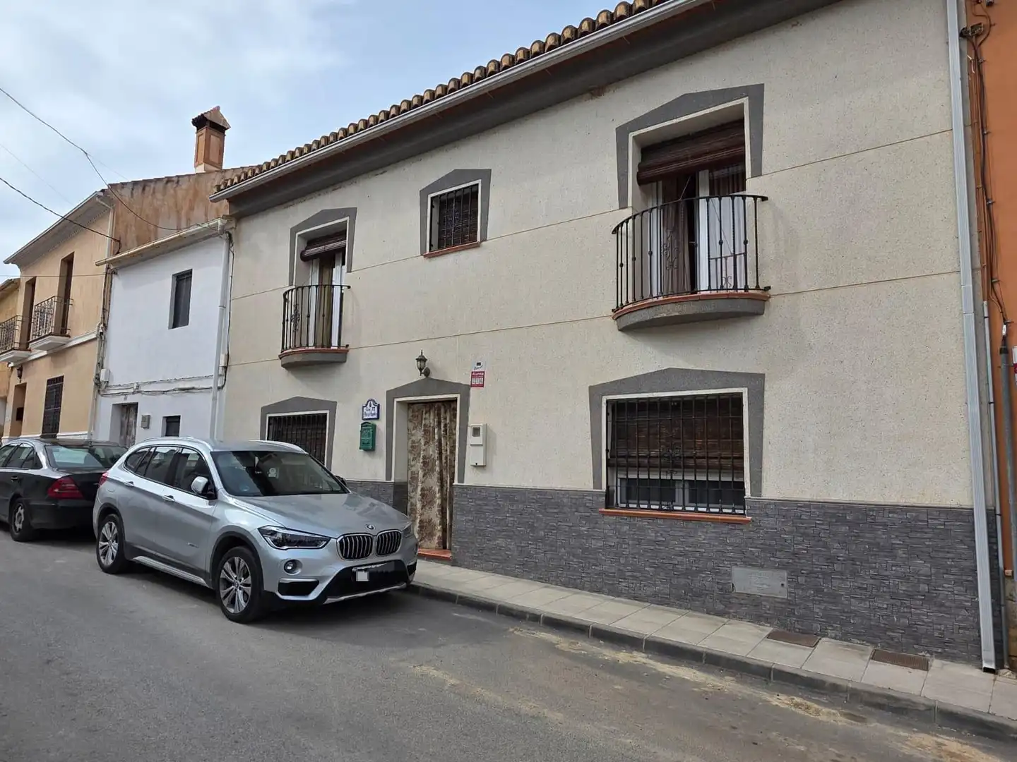 Exterior view of Houses for sale in Ventas de Huelma  with Air Conditioner, Heating and Private garden