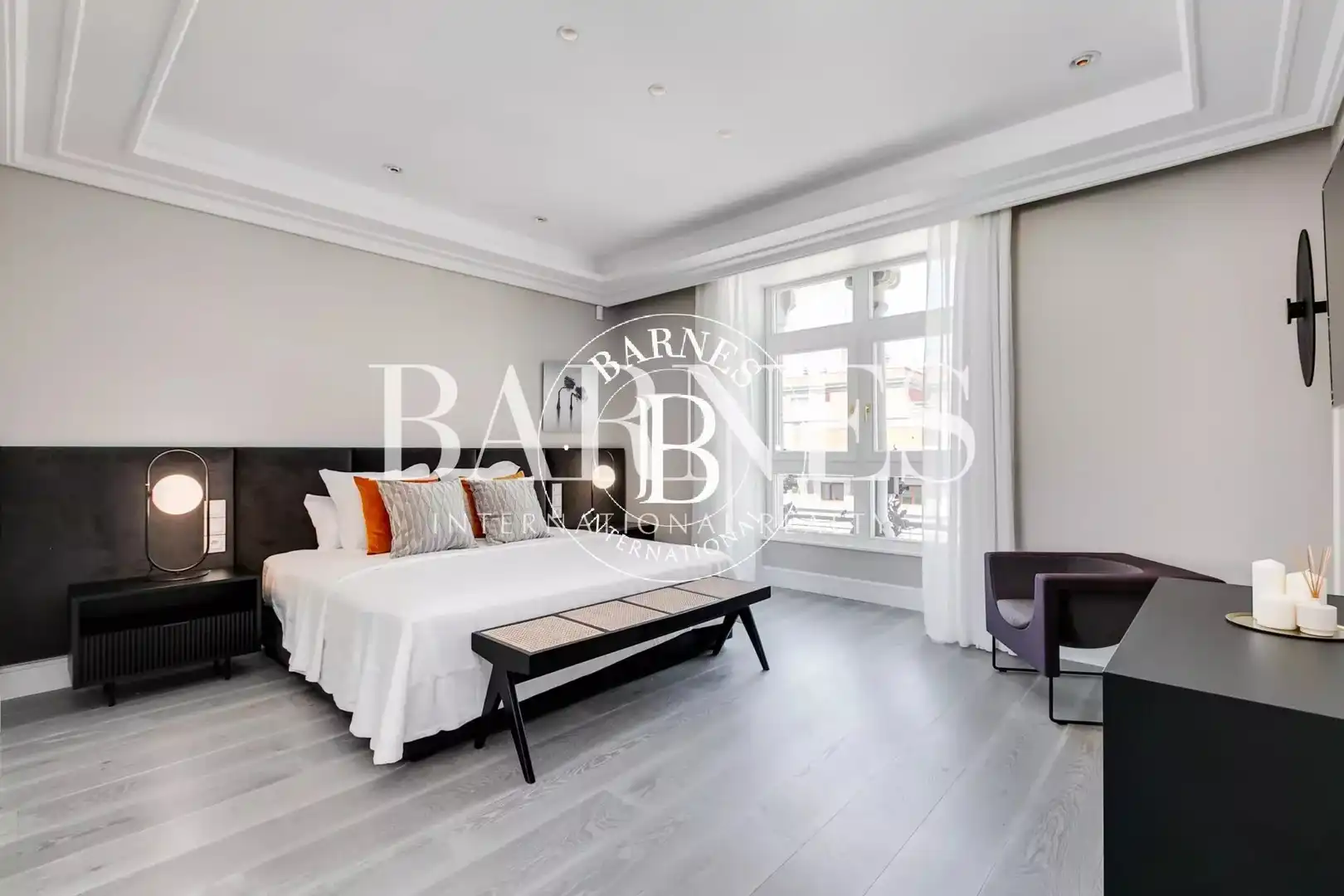 Schlafzimmer von Wohnung zur Miete in Madrid mit Klimaanlage, Heizung und Abstellraum