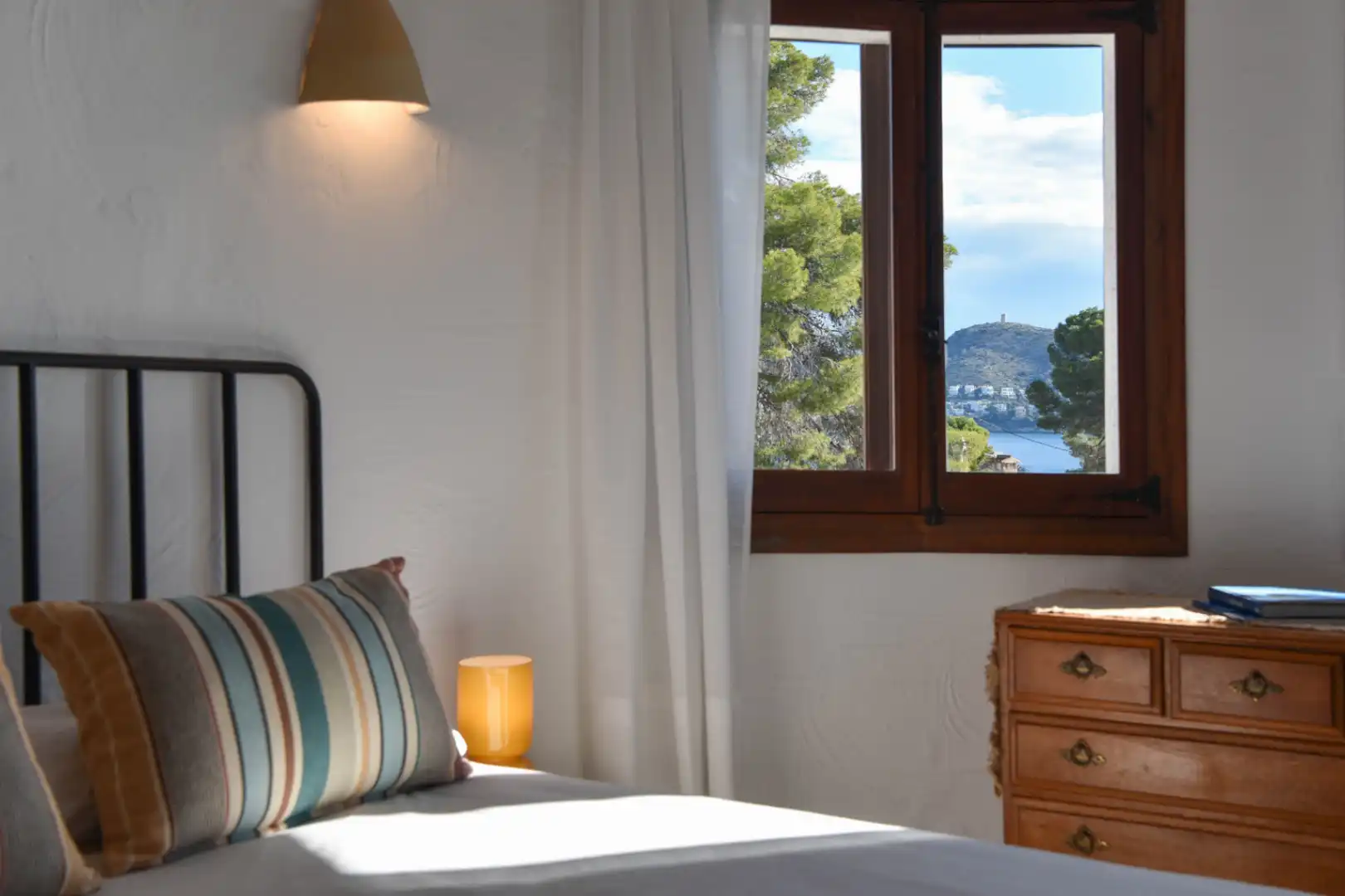 Habitación de Finca rústica de alquiler en Moraira con Aire acondicionado, Calefacción y Terraza