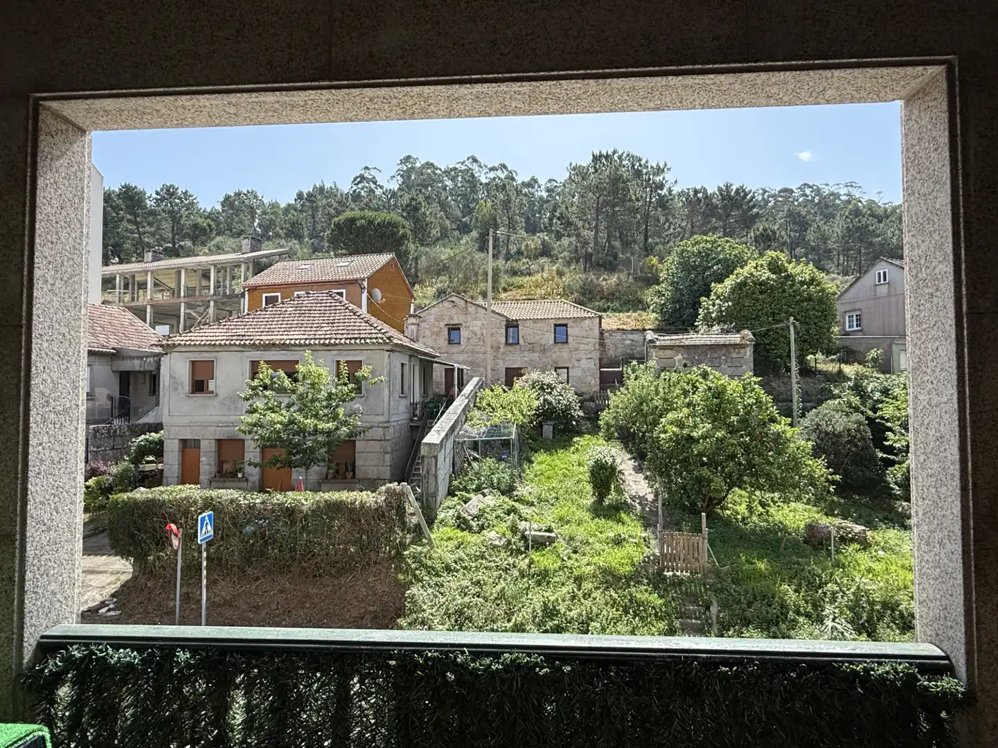Exterior view of Flat for sale in Cangas   with Heating, Parquet flooring and Storage room