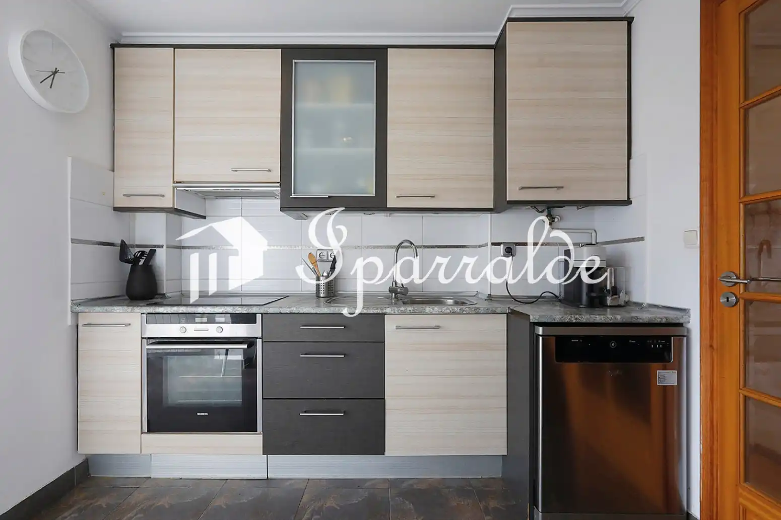 Kitchen of Flat for sale in Hendaye  with Heating, Parquet flooring and Balcony