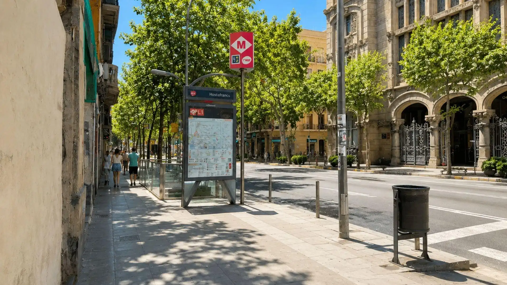 Außenansicht von Erdgeschoss zum Verkauf in Barcelona mit Alarm