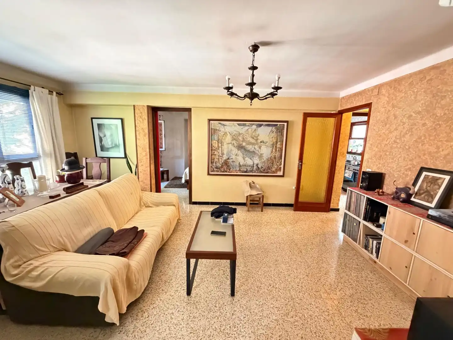 Sala de estar de Piso en venta en  Palma de Mallorca con Aire acondicionado, Calefacción y Balcón