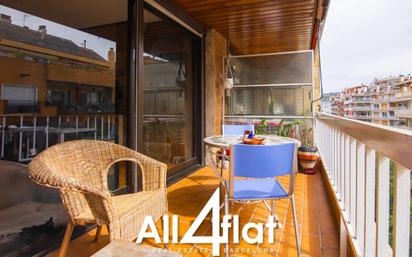 Balcony of Flat to rent in  Barcelona Capital  with Air Conditioner, Heating and Parquet flooring