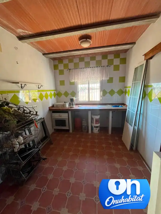 Cocina de Casa o chalet en venta en Moguer con Jardín privado y Amueblado