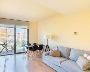 Living room of Apartment to rent in  Barcelona Capital  with Air Conditioner, Heating and Furnished