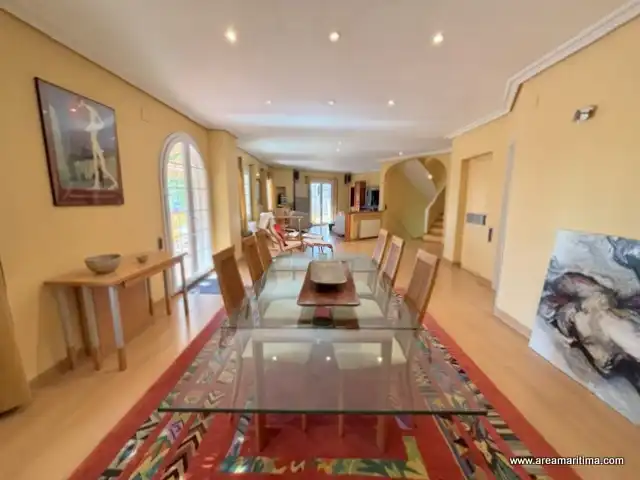 Dining room of Detached homes for sale in Alboraya  with Air Conditioner, Parquet flooring and Terrace