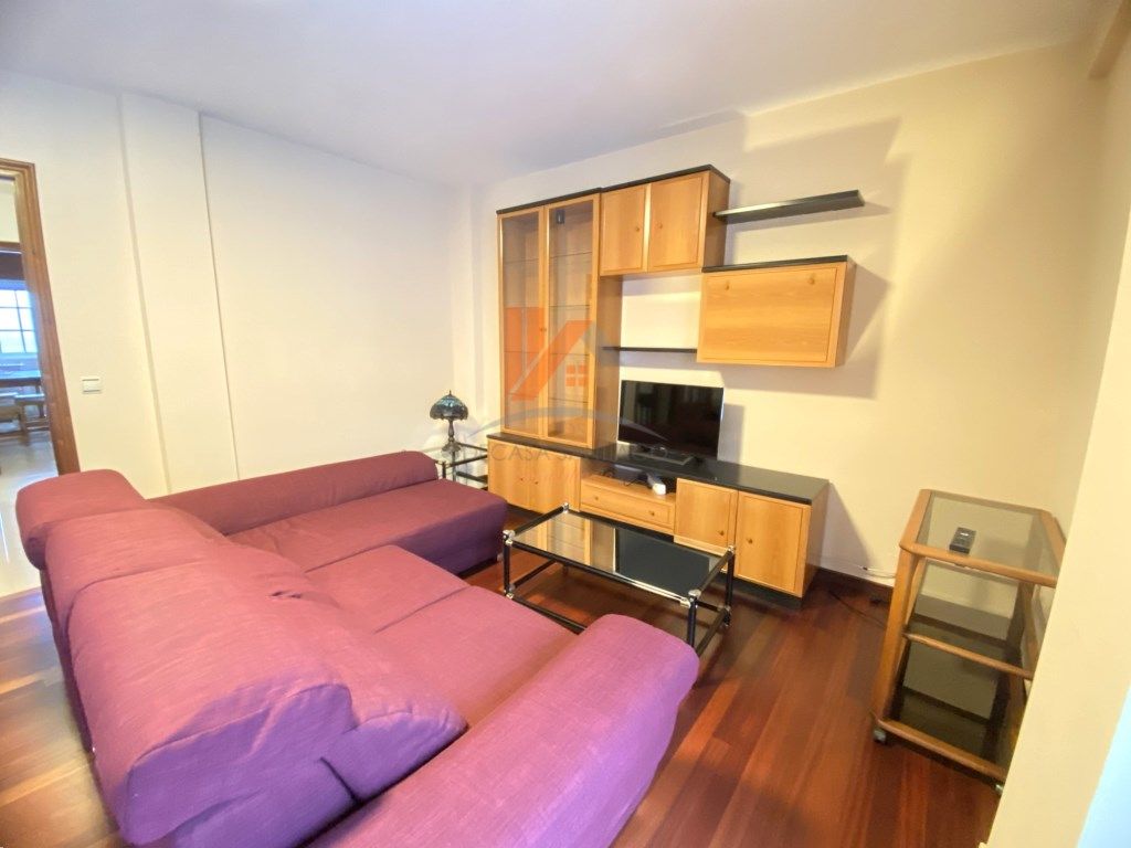 Living room of Flat to rent in Santiago de Compostela   with Furnished and Oven