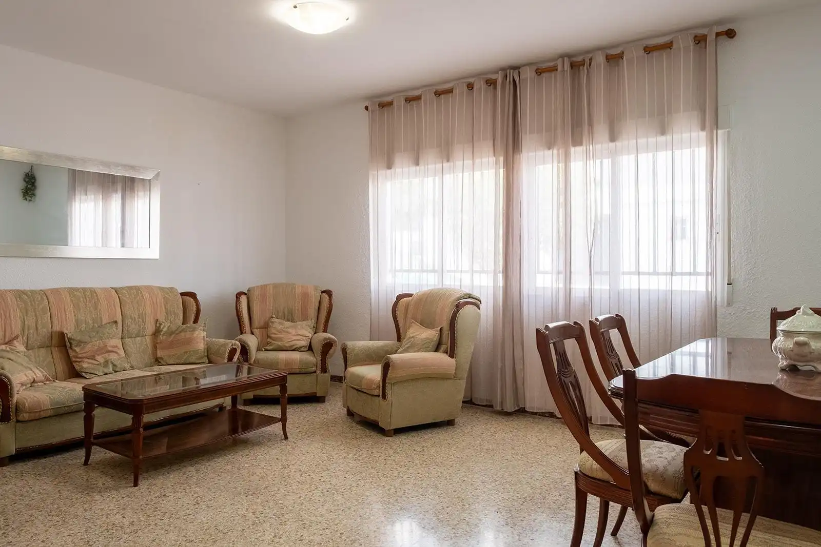 Sala d'estar de Casa o xalet en venda en Torreblanca amb Aire condicionat, Jardí privat i Terrassa