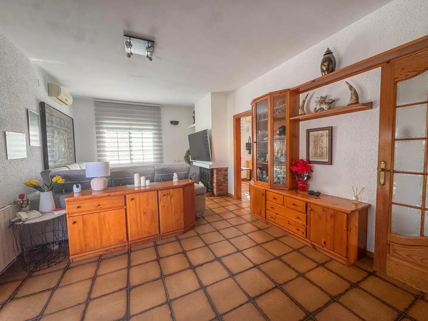 Sala de estar de Casa o chalet en venta en Sant Esteve Sesrovires con Aire acondicionado, Calefacción y Balcón