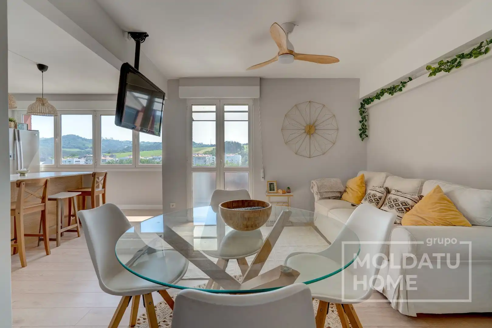 Wohnzimmer von Wohnung zum Verkauf in Zumaia mit Terrasse