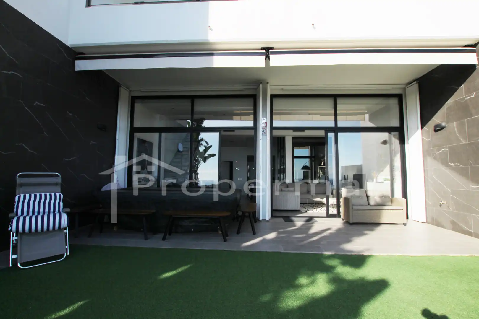 Terrace of Detached homes for sale in Caldes d'Estrac  with Air Conditioner, Heating and Private garden