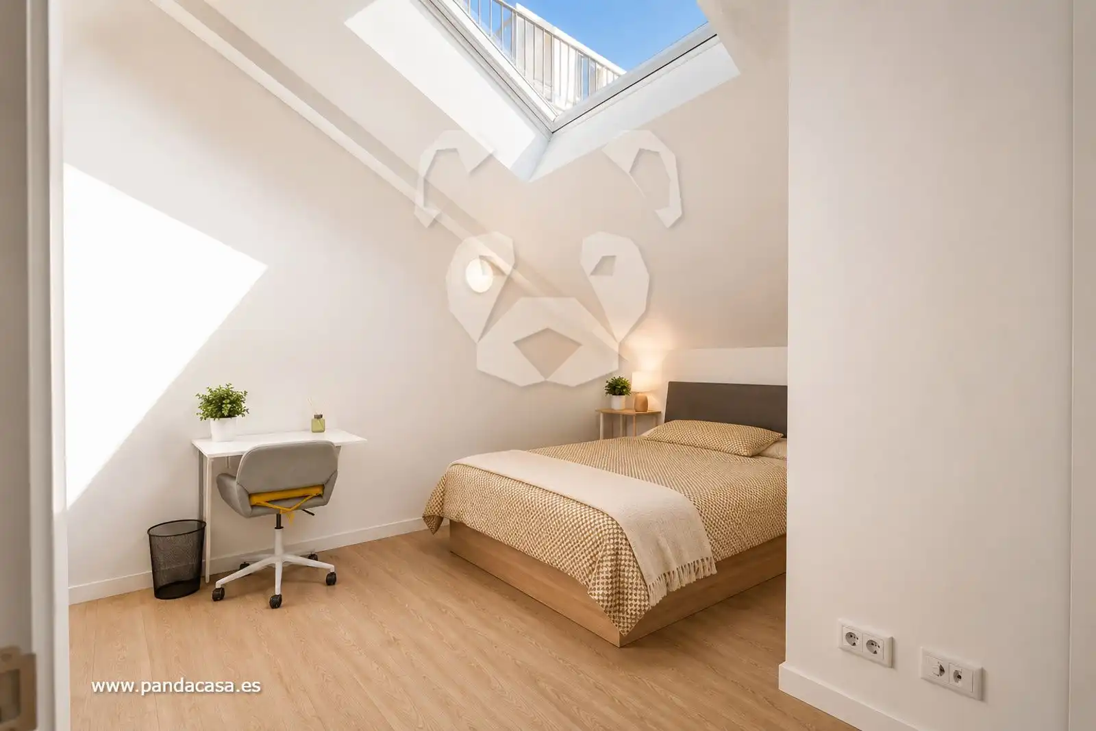 Dormitori de Dúplex de lloguer en Torrejón de Ardoz amb Aire condicionat, Calefacció i Parquet