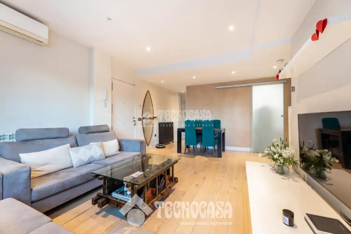 Sala de estar de Piso en venta en Torrelodones con Aire acondicionado, Calefacción y Terraza