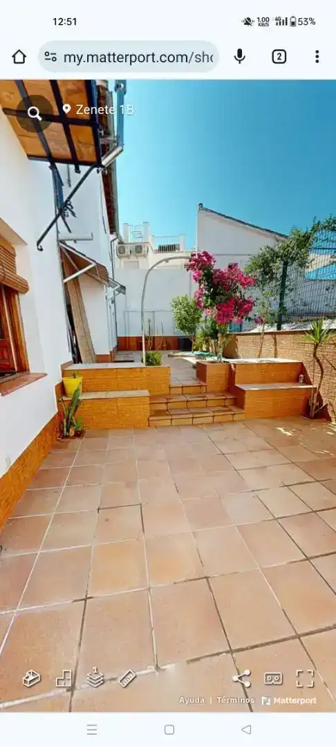 Terrassa de Casa o xalet en venda en  Granada Capital amb Aire condicionat i Balcó