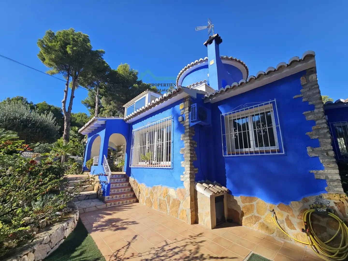 Vista exterior de Casa o chalet en venta en Altea con Aire acondicionado, Calefacción y Jardín privado