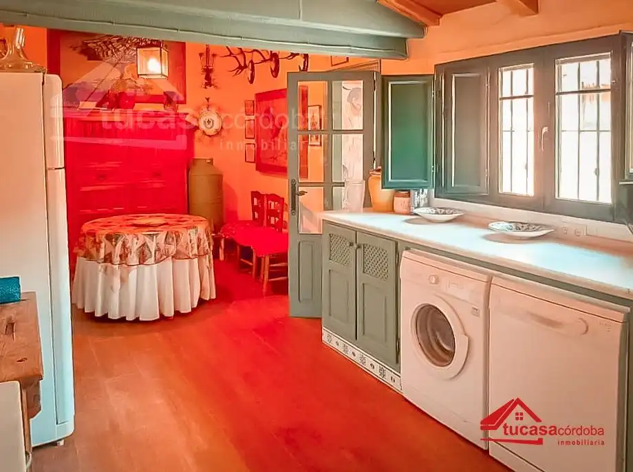 Cocina de Finca rústica en venta en Montoro con Jardín privado y Parquet
