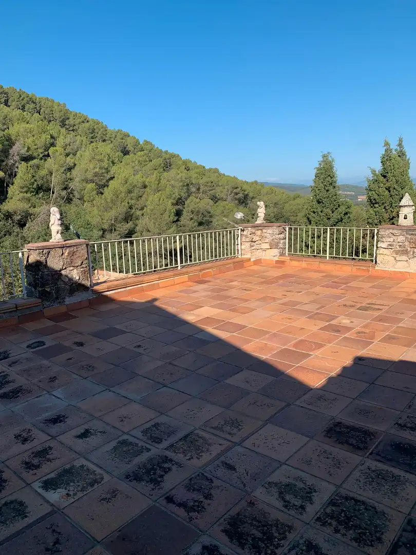 Terrassa de Casa o xalet en venda en Girona amb Jardí privat, Parquet i Terrassa