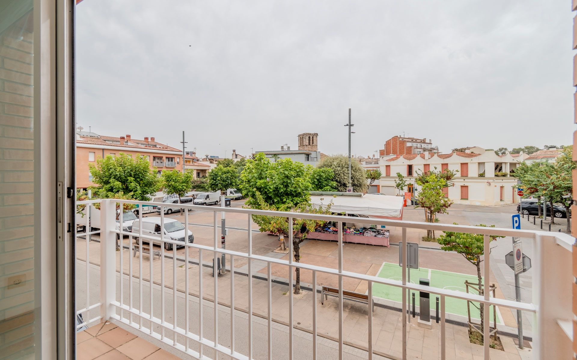 Terrace of Flat for sale in Caldes de Malavella  with Terrace, Storage room and Balcony